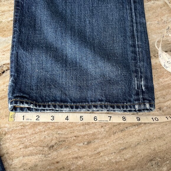 Polo Ralph Lauren Mens Classic Fit Straight Leg Blue Denim Jeans Size 46x32 - Picture 8 of 13